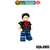 Mini Boneco Custom Superboy Novos Titãs HQs série Herói superman DC
