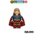 Mini Boneco Custom Supergirl Superman filme super heróis versão série tv HQS DC
