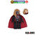 Mini Boneco Custom Supergirl Soviética Superman Red Son Entre a foice e o martelo super herói versão HQS DC