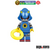 Mini Boneco custom Game Metal Sonic fime tv desenho série
