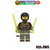 Mini Boneco Custom Electro versão filme Homem Aranha Herói Marvel