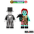 Kit 2x Mini Bonecos custom Jack Skellington Sally O Estranho Mundo de Jack filme tv desenho série