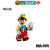 Mini Boneco Custom Pinóquio Disney Animação Desenho - comprar online