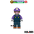 Mini Boneco custom Waluigi Mario Bros Game TV Cartoon