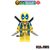 Mini Boneco Custom Uniforme dos XMen Deadpool X-Men filme super heróis HQs Marvel
