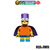 Mini Boneco custom Bartman Os Simpsons filme tv desenho série