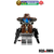 Mini Boneco Custom Cad Bane caçador de recompensas sw star wars clone wars