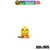 Mini Boneco custom Pato Duckie Toy story 4 filme tv desenho série