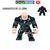 Mini Boneco Custom Big Rei do Crime Aranhaverso Homem Aranha filme HQs Super Heróis Marvel