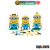 Imagem do Kit Promocional Nano Blocks Minions 750 peças Micro Blocos de Montar