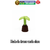 Muda de árvore cor verde claro planta de Blocos de montar