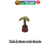 Muda de árvore cor verde deserto planta de Blocos de montar