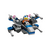 Kit custom Star Wars Resistence X-wing com Poe Dameron piloto Rebels microfighters 96 peças de blocos de montar na internet