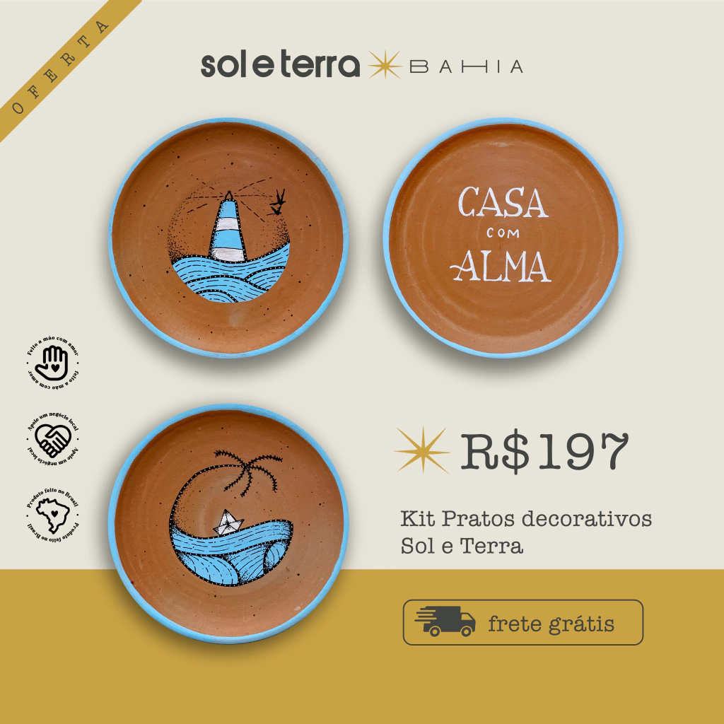 Mar Azul - Sol e Terra