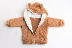 Campera Corderito Ficus Almendra - comprar online