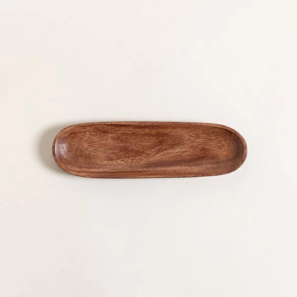Bandeja Acacia black 30 x 9 cm