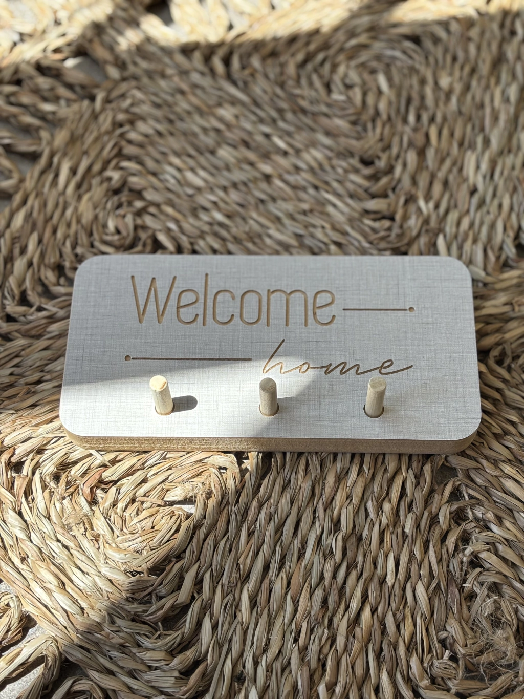Porta llaves Welcome