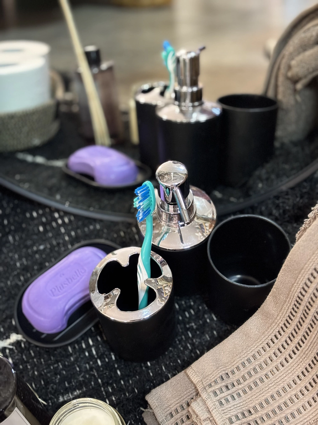 Set toilette 4 piezas