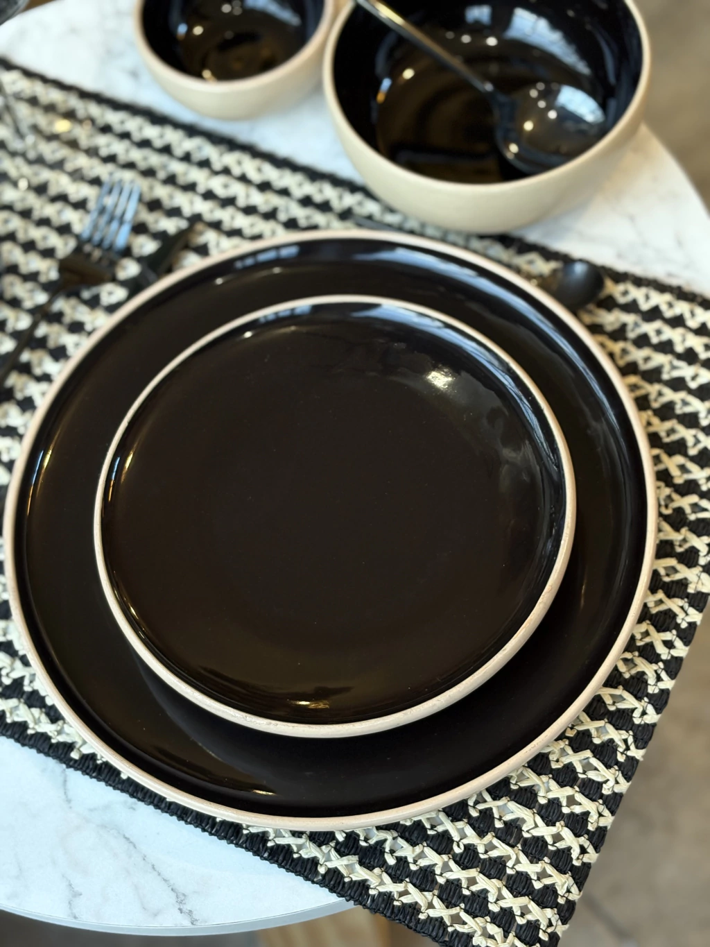 Individual black and white