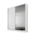 Guarda Roupa Casal com Espelho 2 Portas 3 Gavetas 100% MDF Virtus Branco - Novo Horizonte - Tio Dai Móveis