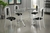 Conjunto de Mesa Teixeira Cabo Frio com 4 Cadeiras Lisboa Branco 120x75