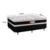 Cama Box Solteiro (Colchão + Base) Paris 88x188 Molas Ensacadas Topázio - Tio Dai Móveis