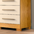 Cômoda Cleo, 8 gavetas,estrutura em MDF Nature/Off White - ACP - comprar online