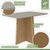 Mesa 4 Cadeiras Em MDF 120X80 Com Vidro Lopas Celebrare com Cadeira Apogeu Amendoa/Off White na internet