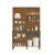 Armário de Cozinha Kit 8 Portas 1 Gaveta em MDF Ronipa Tannat Amendoa/Branco - comprar online