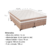 Cama Box Casal Quenn com Colchão de Molas Miracoil 158 Intense - Reconflex - loja online