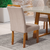 Conjunto Mesa Sofistic 180x90 com 6 cadeiras Malibu Lord, Naturale - Bom Pastor na internet