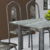 Mesa de Aço Martelado Bianca 010 com 6 cadeiras, Tampo Granito - Soma - comprar online