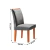 Mesa Qatar com 4 Cadeiras Londres 120x80cm Cinamomo/Off White Tecido 171 - Cel Móveis na internet