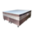 Cama Box Queen (Colchão + Base) Grécia 158x198 Molas Ensacadas Topázio