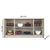 Buffet para Sala 4 Portas em MDF Lia Cimol Off White - loja online