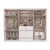 Guarda-Roupa Casal Com Espelho Em MDF 6 Portas Bom Pastor Primore Branco - comprar online