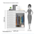 Cômoda para Quarto 8 Gavetas com Sapateira Albatroz New Verona Branco na internet