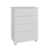 Cômoda para Quarto Infantil em MDF 4 Gavetas Peroba Junior Branco na internet