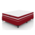 Cama Box Casal (Colchão + Base) Zeus 138x188 Molas Ensacadas Vermelho Bacceto - comprar online