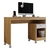 Escrivaninha Mesa de Computador 1 Gaveta com Rodízios Giga Cinamomo/Off White - Valdemoveis - comprar online