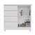 Cômoda Dubai Plus com Sapateira Branco - Imop - comprar online