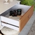 Painel Ripado Home para TV até 75 Polegadas 1 Gaveta 1 Nicho Detroit Nature/Off White - Tebarrot - Tio Dai Móveis