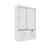 Guarda-Roupa Solteiro 2 Portas 6 Gavetas Tcil Móveis Chicago Branco na internet