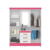 Guarda Roupa Solteiro 4 Portas com Espelho 3 Gavetas Capri Branco/Rosa - Moval na internet