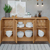 Buffet para Sala 4 Portas em MDF Cimol Lia Nature - comprar online