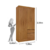Guarda-Roupa Solteiro 4 Portas 2 Gavetas Oregon Cinamomo - Tcil Móveis - comprar online