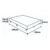 Base Ortobom Sommier Corino Branco Casal 138x188x30 - Tio Dai Móveis