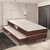 Cama Bibox Solteiro Conjugada com Auxiliar 88X188X42 Rubi Reconflex