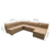 Sofá de Canto Malu com Chaise Fenix 4 Peças Castor - comprar online