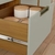Balcão de Cozinha com Tampo Nesher 1 Porta 1 Gaveta Imperatriz 80cm Freijo / Off White na internet